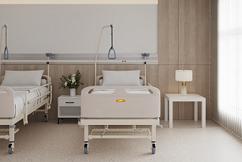 Медицинская Пятисекционная Функциональная Кровать с изломом спинной секции